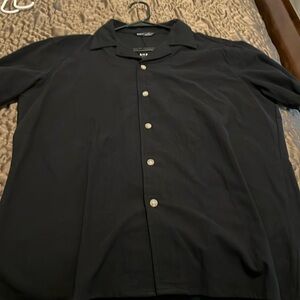 SHEIN button up shirt. Medium. Black